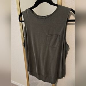 a new day Olive Green Tank Top